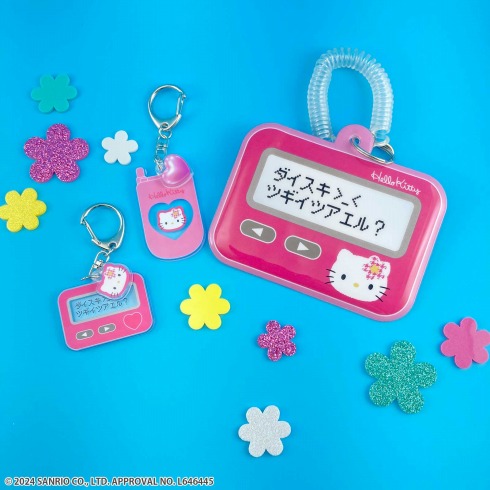 サンキューマートとハローキティがコラボ！ ポケベル型のパス