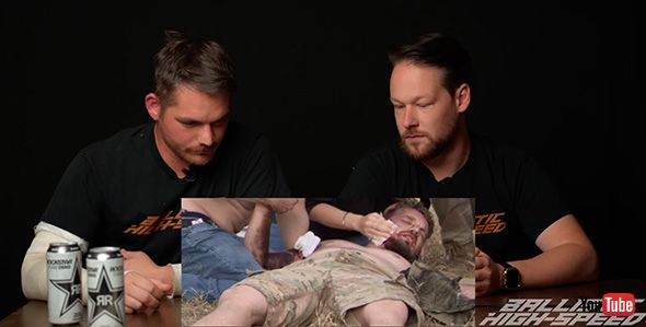 事故 ロケットランチャー 実験