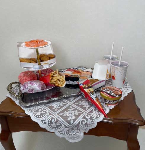 友達 バカアフタヌーンティー ジャンクフード マック アイス