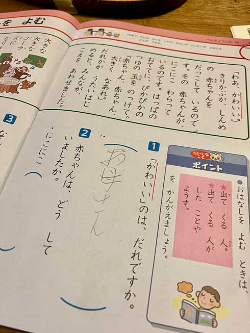 国語 問題 息子 かわいいのはだれ お母さん 解答 100億点