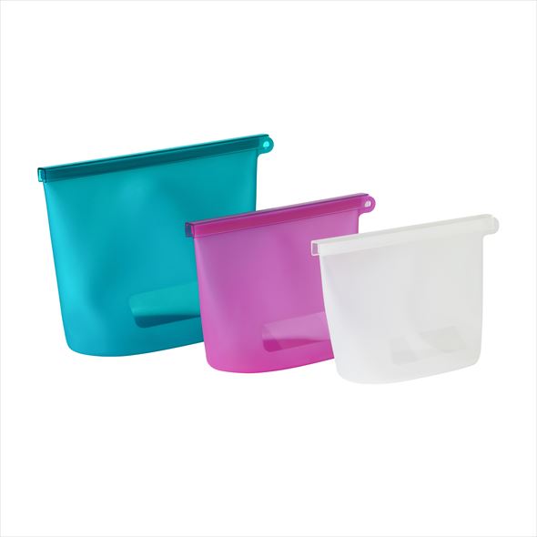 フィルフィスク シリコン保存バッグ3点セット