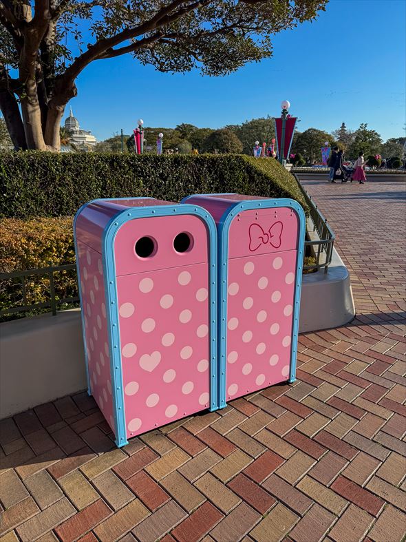ミニーのファンダーランド トラッシュカン