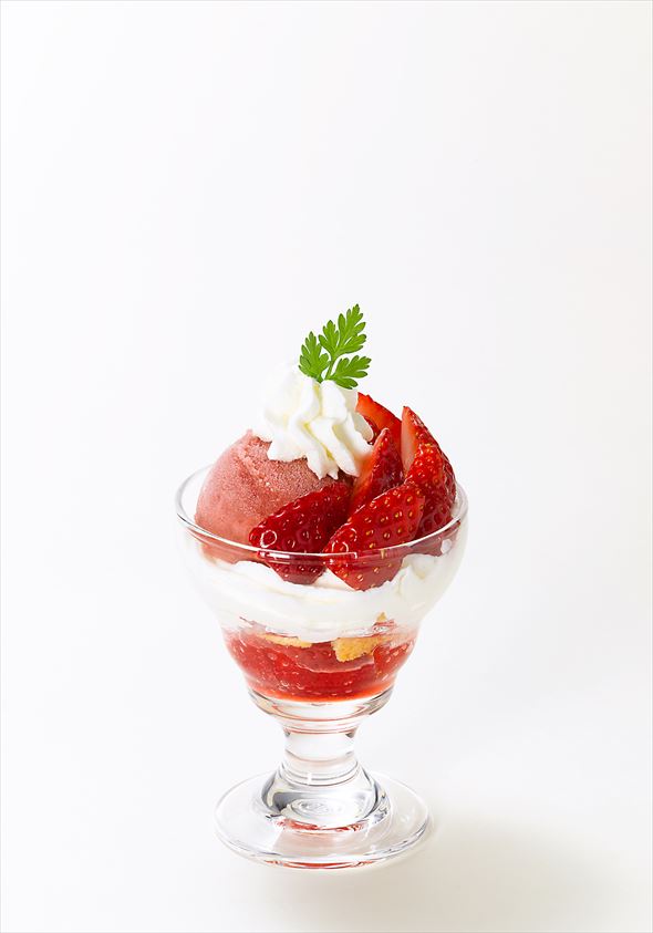 プチストロベリーパフェ