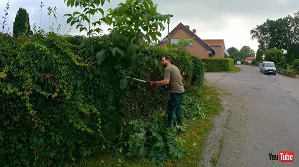 電動のこぎりをフル活用