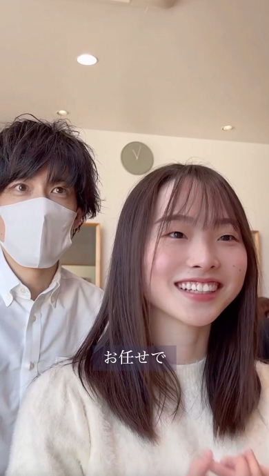 ヘアカット ショートボブ 美容師