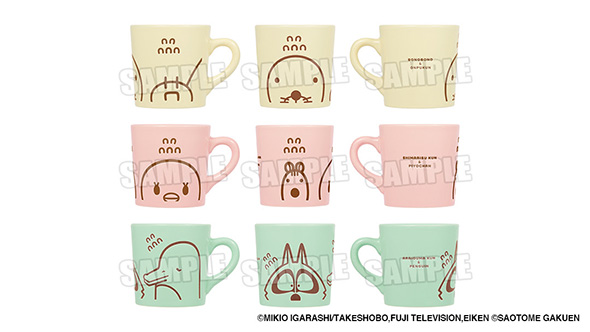 撥水マグカップ　全3種　各2530円