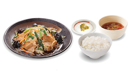 幸楽苑 ディナーセット