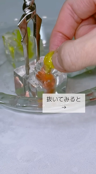 ピクミンキャンディーを抜いてみると