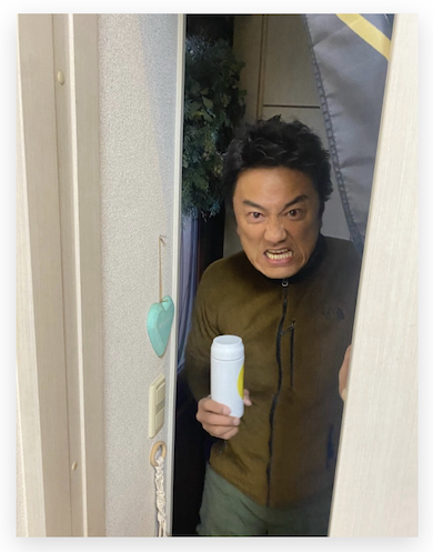 水筒を忘れた原田龍二