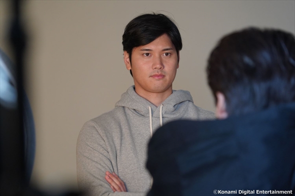 「パワプロ30周年×プロスピ20周年」のアンバサダーに就任した大谷翔平