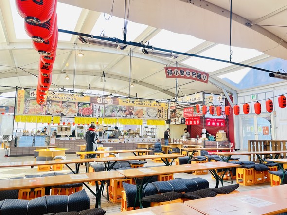 横浜赤レンガ倉庫　『酒処 鍋小屋 2024』／日本酒　地酒　昭和レトロ　鍋　ご当地