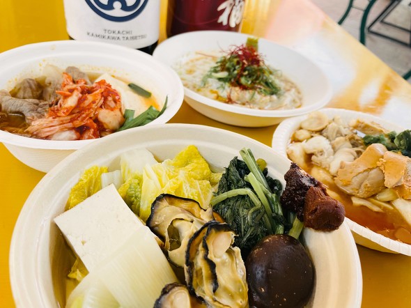 横浜赤レンガ倉庫　『酒処 鍋小屋 2024』／日本酒　地酒　昭和レトロ　鍋　ご当地