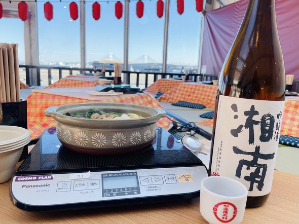 横浜赤レンガ倉庫　『酒処 鍋小屋 2024』／日本酒　地酒　昭和レトロ　鍋　ご当地