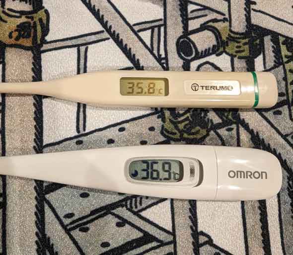 体温計 耐用年数 故障 原因 低体温 表示 買い替え時