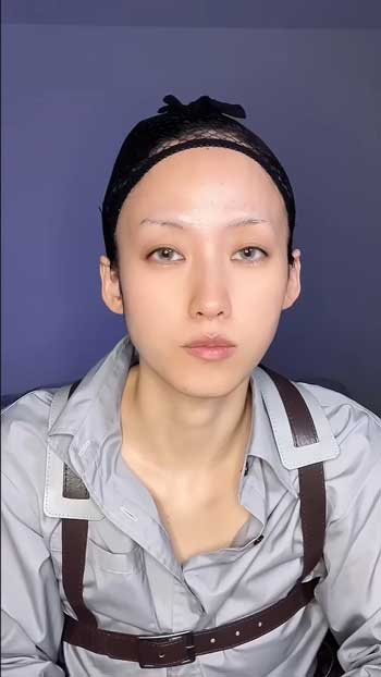 美女 進撃の巨人 リヴァイ メイク コスプレ 変身 ビフォーアフター