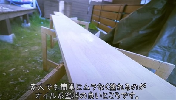 キッチンカウンターを夫婦でDIY