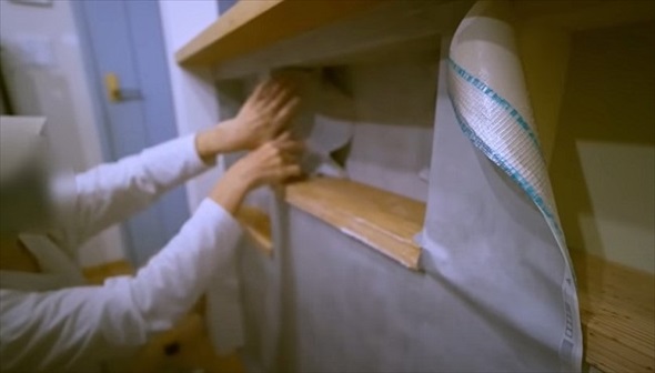 キッチンカウンターを夫婦でDIY