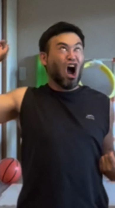 パパさんの変顔