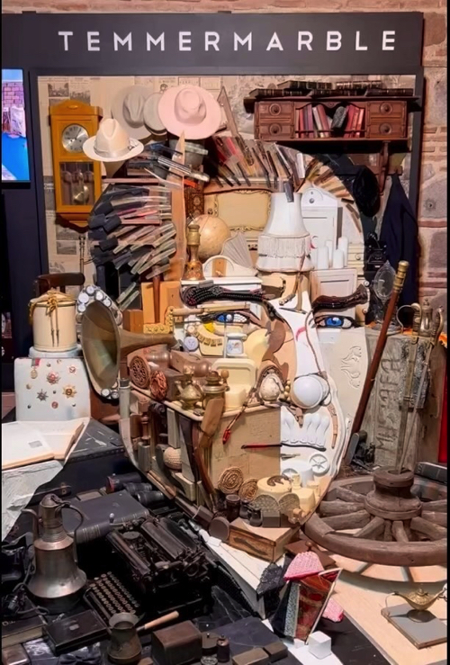 アナモルフォシス肖像画