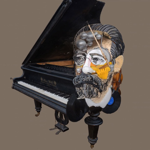 アナモルフォシス肖像画