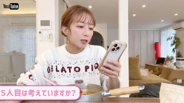 辻希美5人目