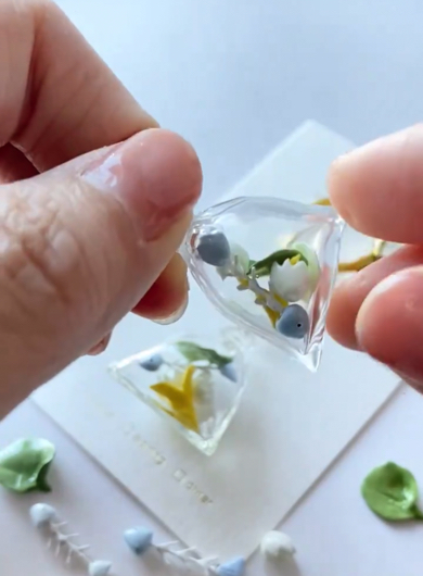 中身のかわいいパーツにも注目