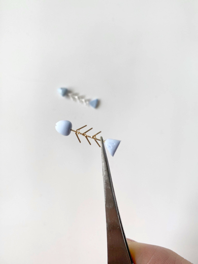 一番気のパーツは魚の骨