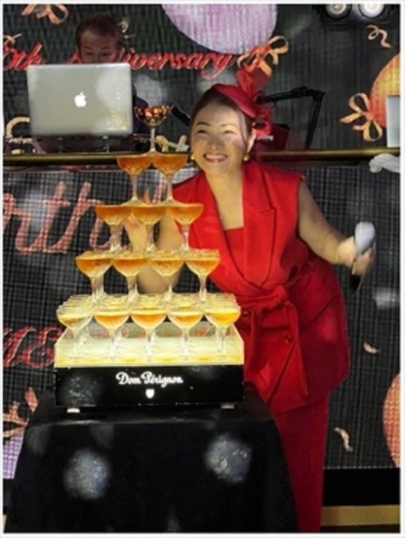 “花の82年組”渡辺めぐみの還暦祝いパーティー