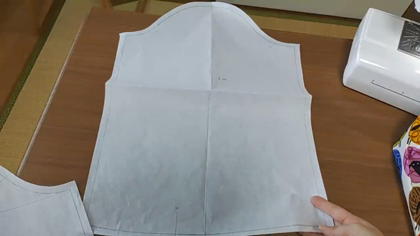 昭和36年 服 再現 レトロ 雑誌 付録 長袖 ワンピース 裁縫 服作り ミシン