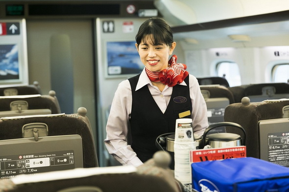 東海道新幹線 車内販売 ワゴン
