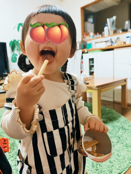 じゃがりこと子ども