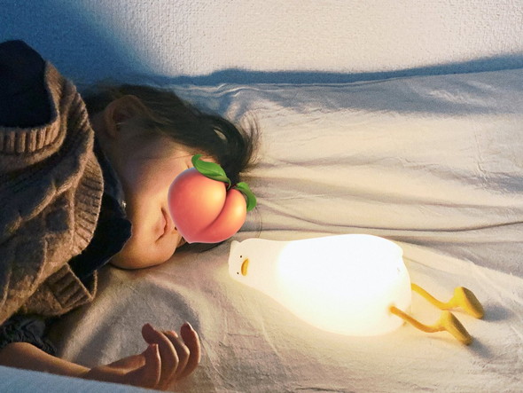 寝かしつけライト