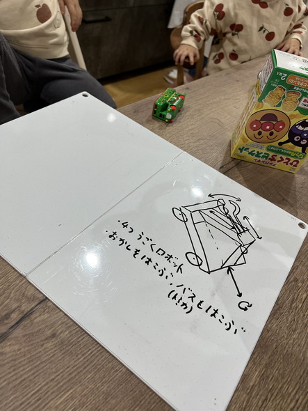 椅子にひじ置く子供