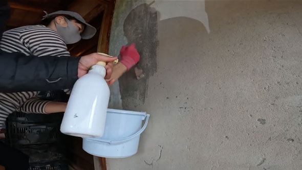 玄関をたった5000円でキレイにDIY