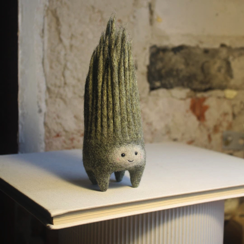 羊毛フェルトのかわいいぬいぐるみ