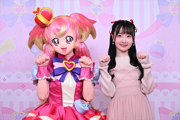 「わんだふるぷりきゅあ！」キュアワンダフル／犬飼こむぎを演じる長縄まりあ