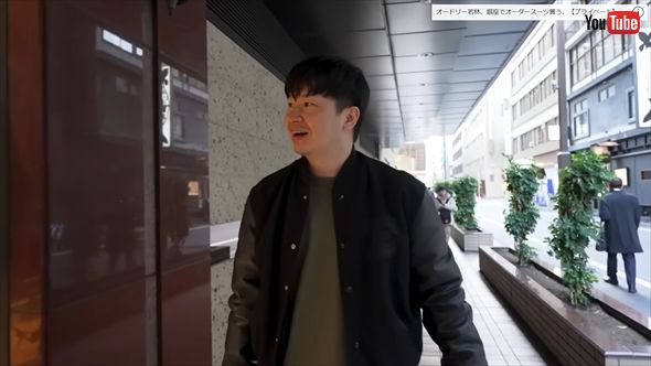 「オードリーのオールナイトニッポンin東京ドーム」に向けて銀座でオーダースーツを購入した若林正恭