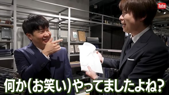 「オードリーのオールナイトニッポンin東京ドーム」に向けて銀座でオーダースーツを購入した若林正恭