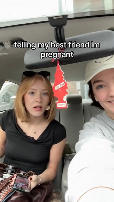 サプライズをしようとしたら親友から妊娠を指摘された