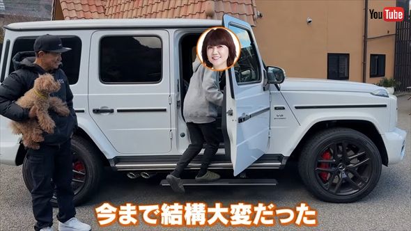 妻・松本伊代の愛車・メルセデス・ベンツ「ゲレンデ」をカスタムするヒロミ