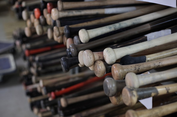 使い終わったバット