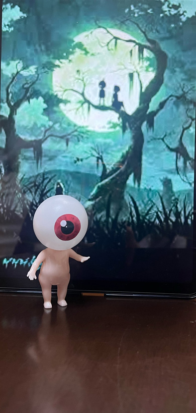 目玉のおやじ 手作り 100円ショップ 100均 可動 ドールボディ 卓球ボール