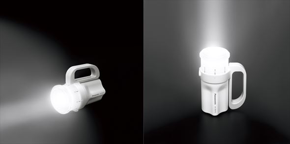 電池がどれでもライト