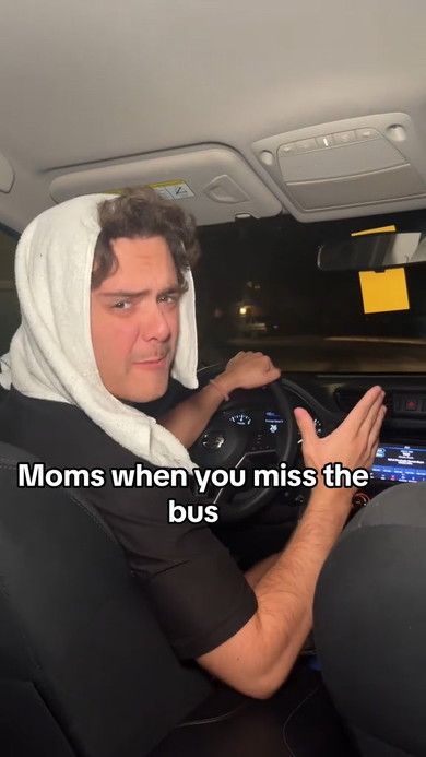 バス乗り遅れたときのママ