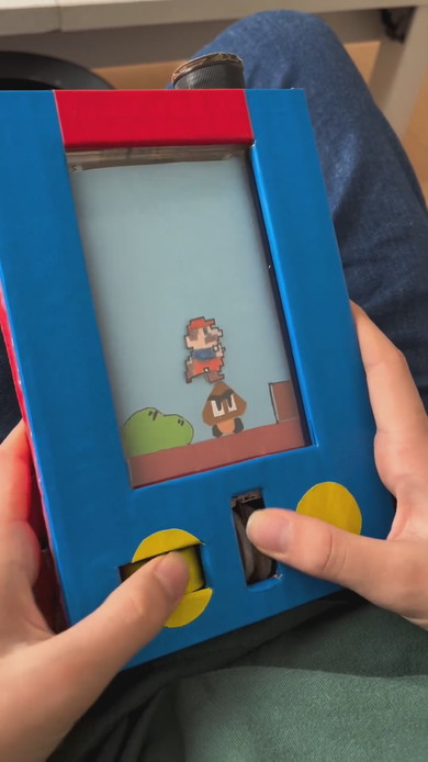 小6男子自作のマリオのゲーム