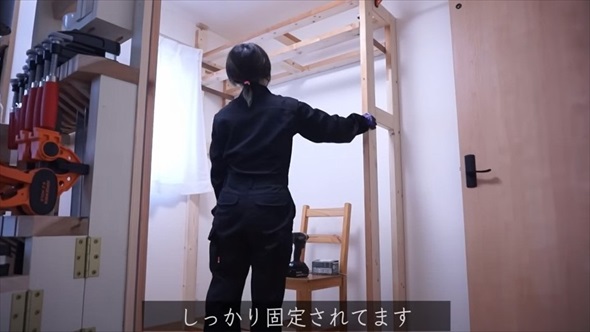 DIY母ちゃん、ためこんだ端材を片付ける