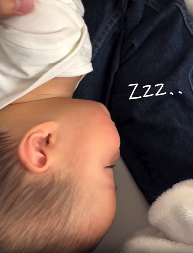 ママ想いな0歳児