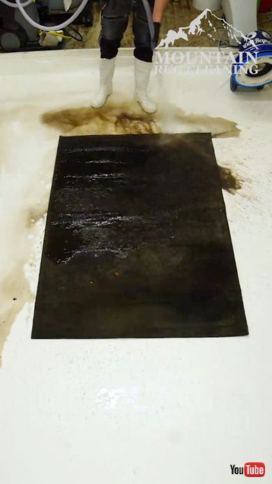 クリーニング ラグ ビフォアフ