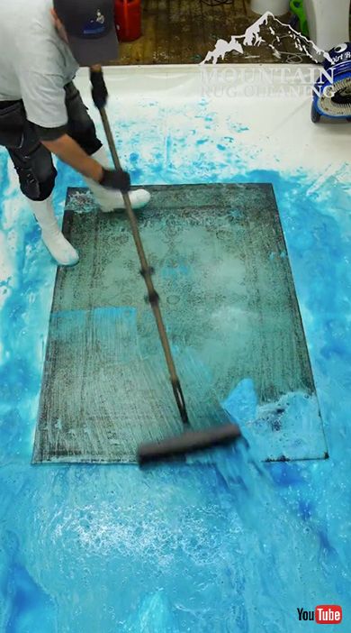 クリーニング ラグ ビフォアフ