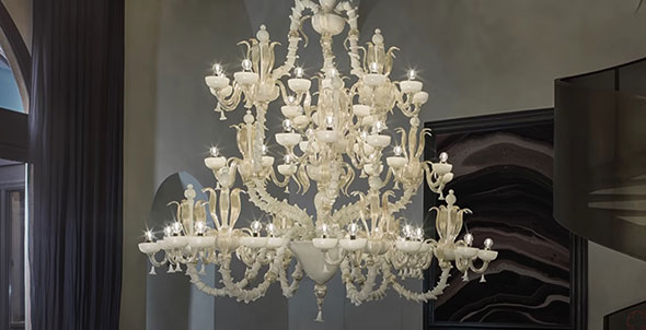 シャンデリア ベネチアングラス イタリア